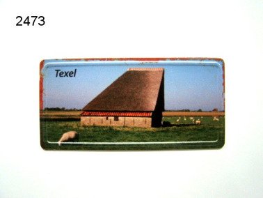 Texel magneet, schapenboet