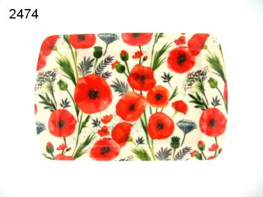 Klaproos dienblad, klein