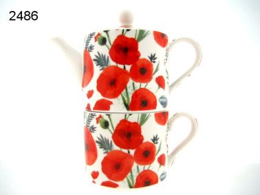 Klaproos, tea for one