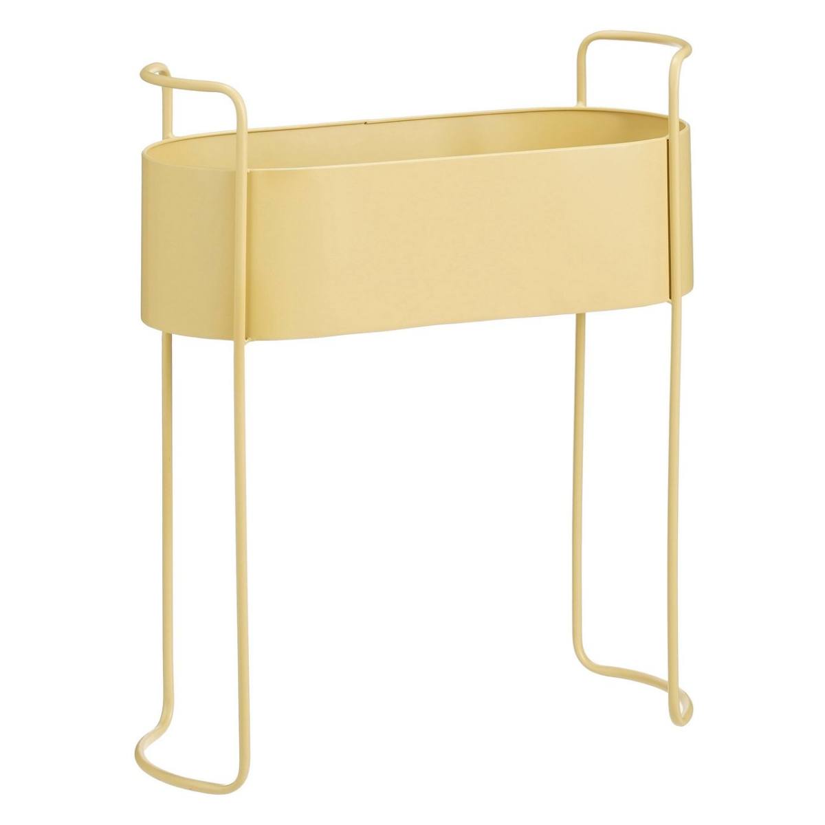 Moritz bloempot op standaard, beige, 55 × 24 × 65 cm