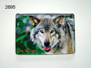 Veluwe/wolf magneet