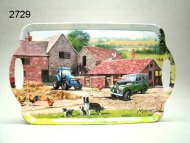 Boerderij dienblad, groot