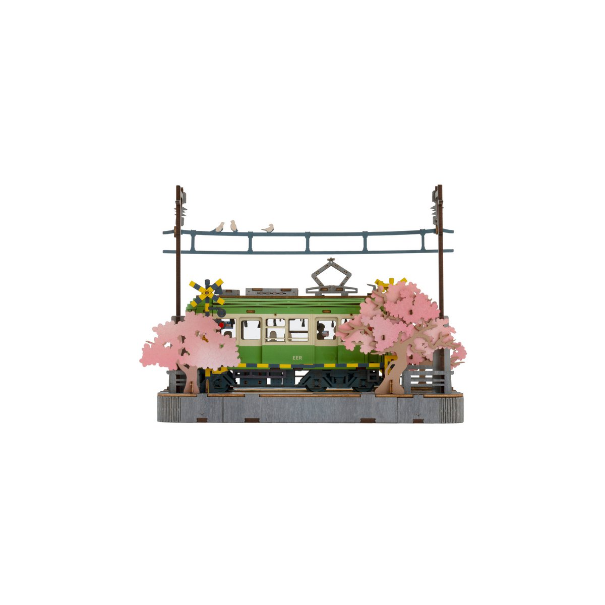 DIY 3D houten model Sakura Journey 23,2 x 14 x 16,7 cm