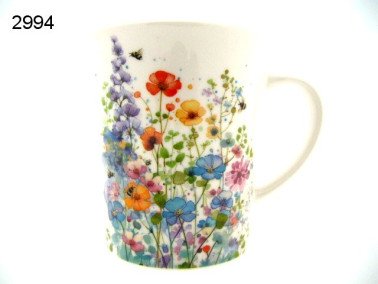 Bloemen mok, 300 ml