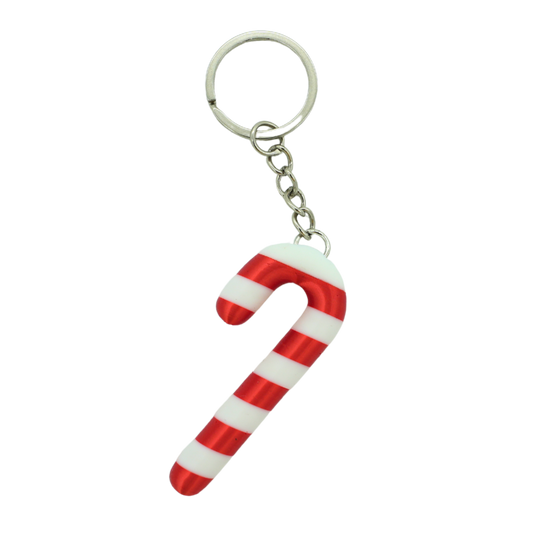 Candy cane sleutelhanger