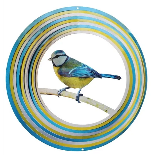 Windspinner Spin Art Pimpelmees 12 inch – RVS