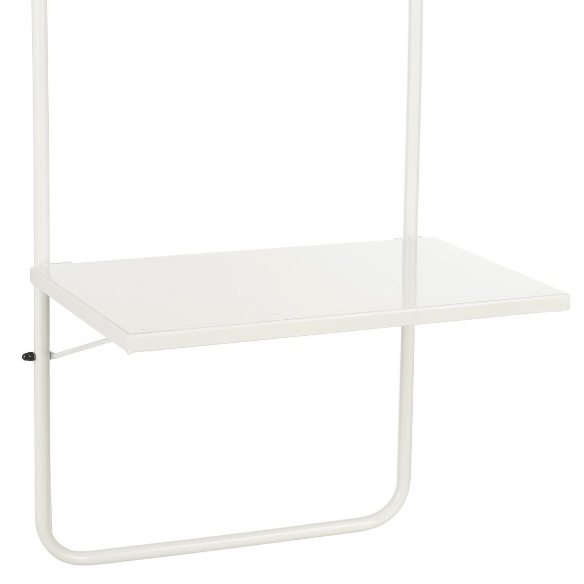 Seattle balkontafel voor buiten wit 38 × 38 × 57,5 cm