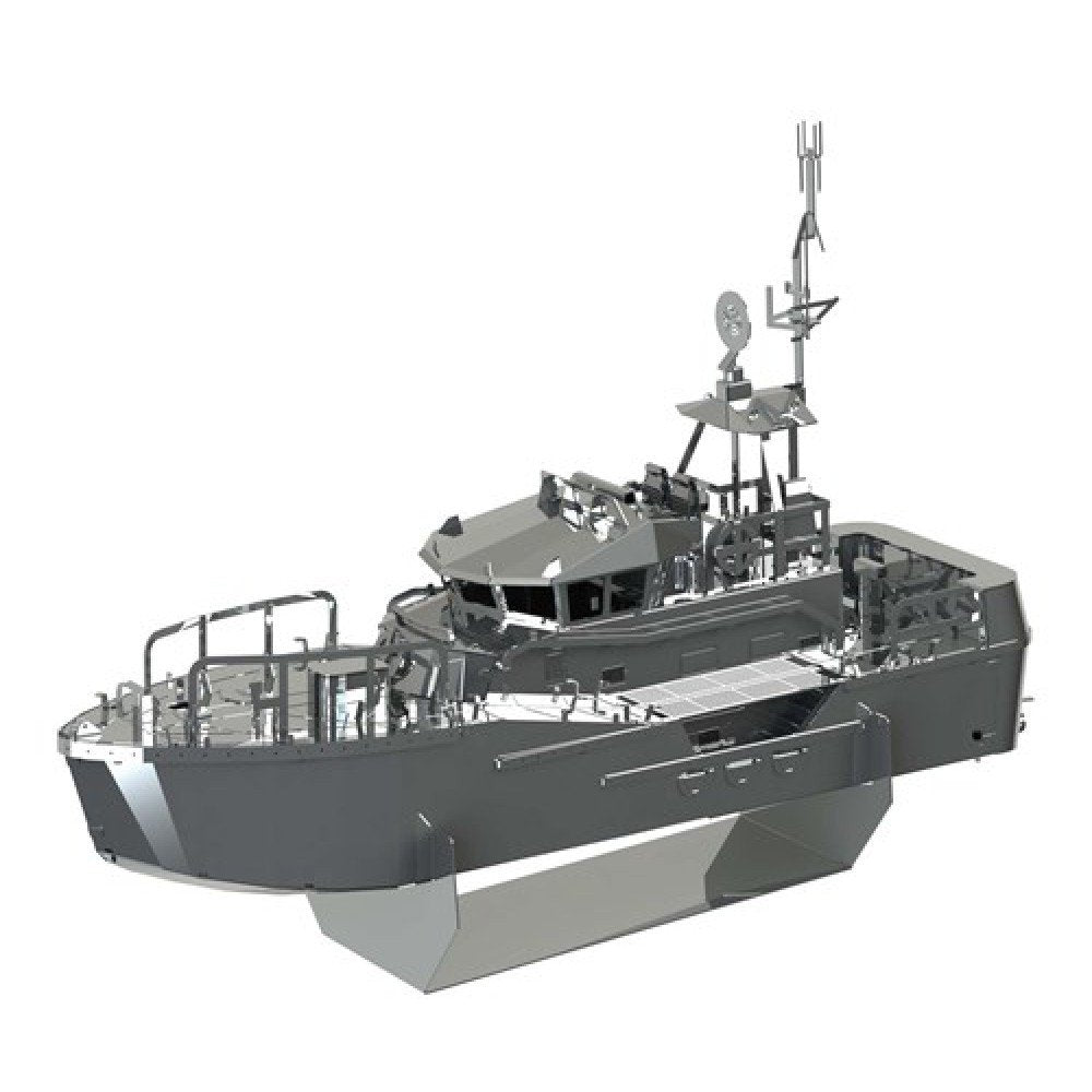 3D metalen bouwpakket Guardian of the Coast vuurtoren 21 cm – 161 onderdelen