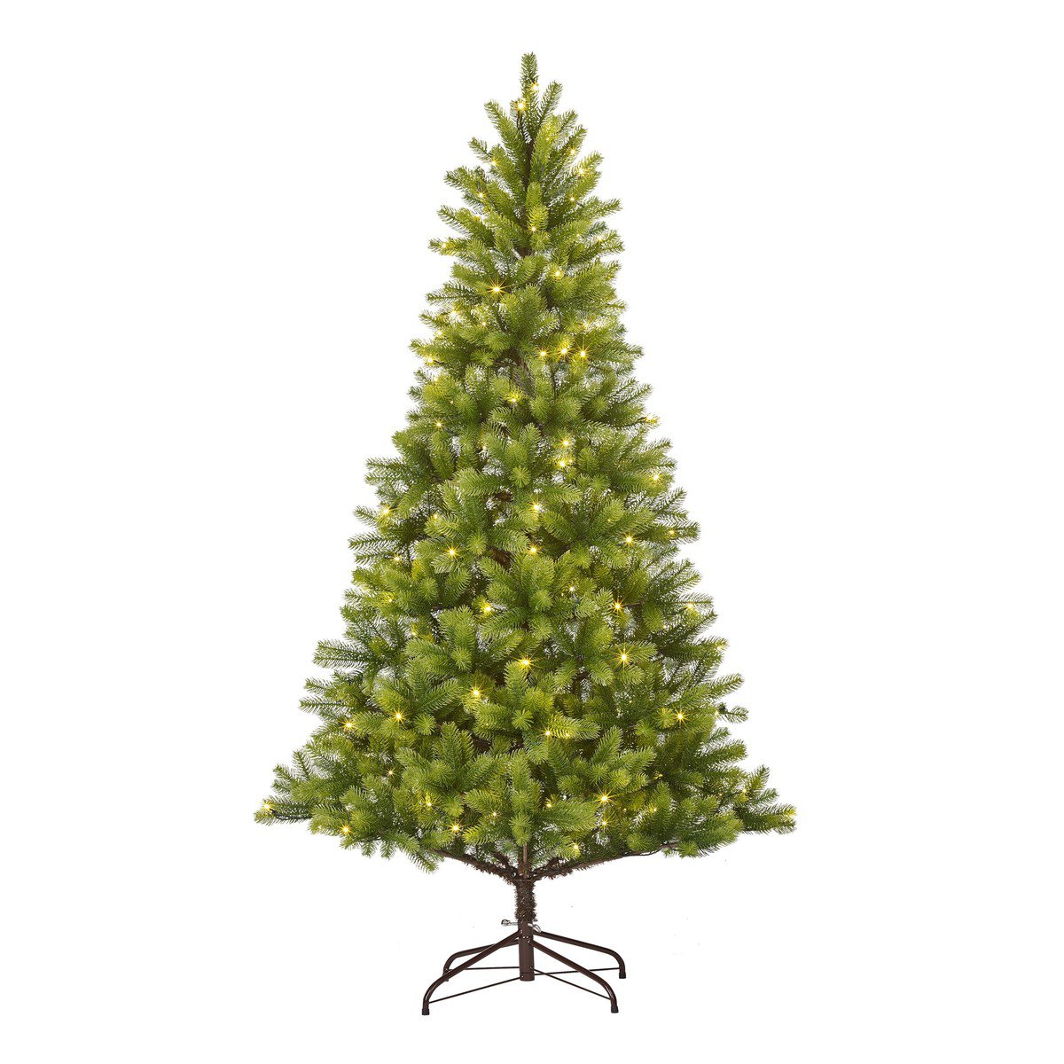 Nagoya kunstkerstboom met verlichting, 240 cm, Ø138 cm