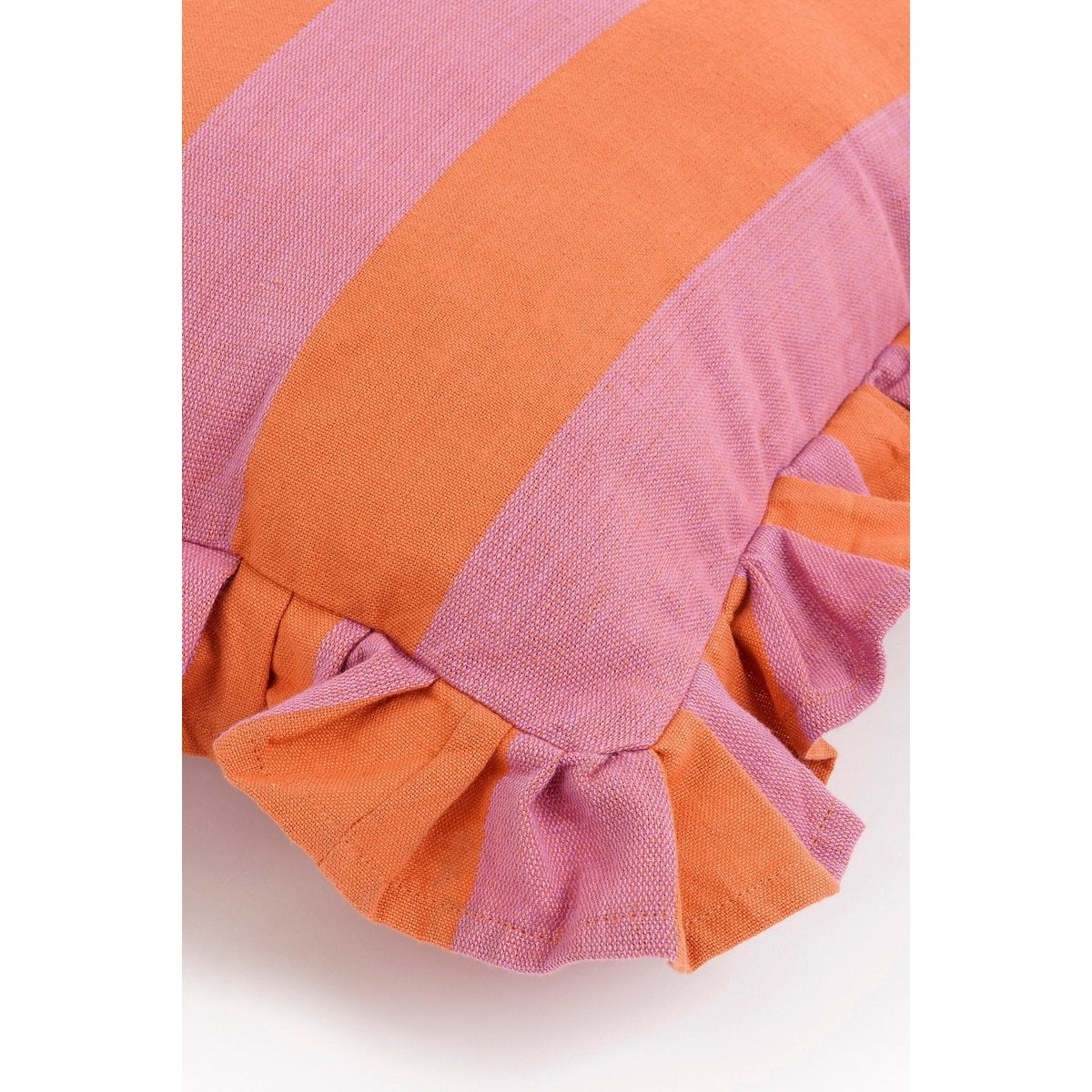 Sierkussen Mica Decorations lila/oranje 45x45 cm