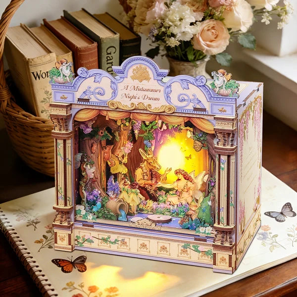 A midsummer night's dream miniatuurhuisje, 15,5 x 12,4 x 16,1 cm