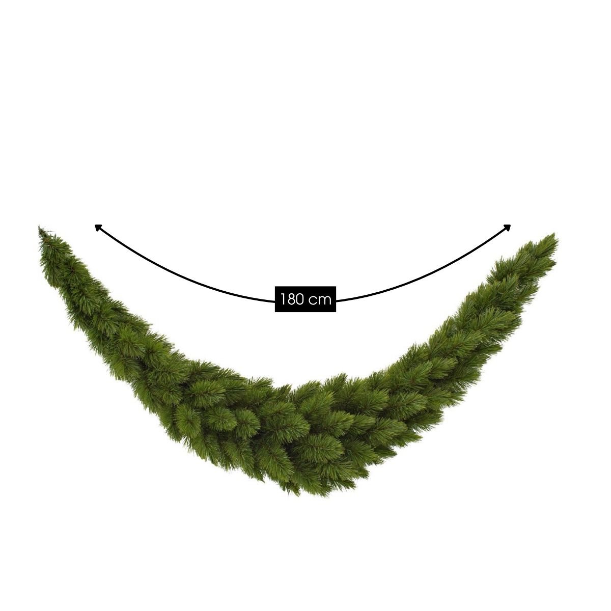 Camden guirlande groen, 180 cm Ø38 cm