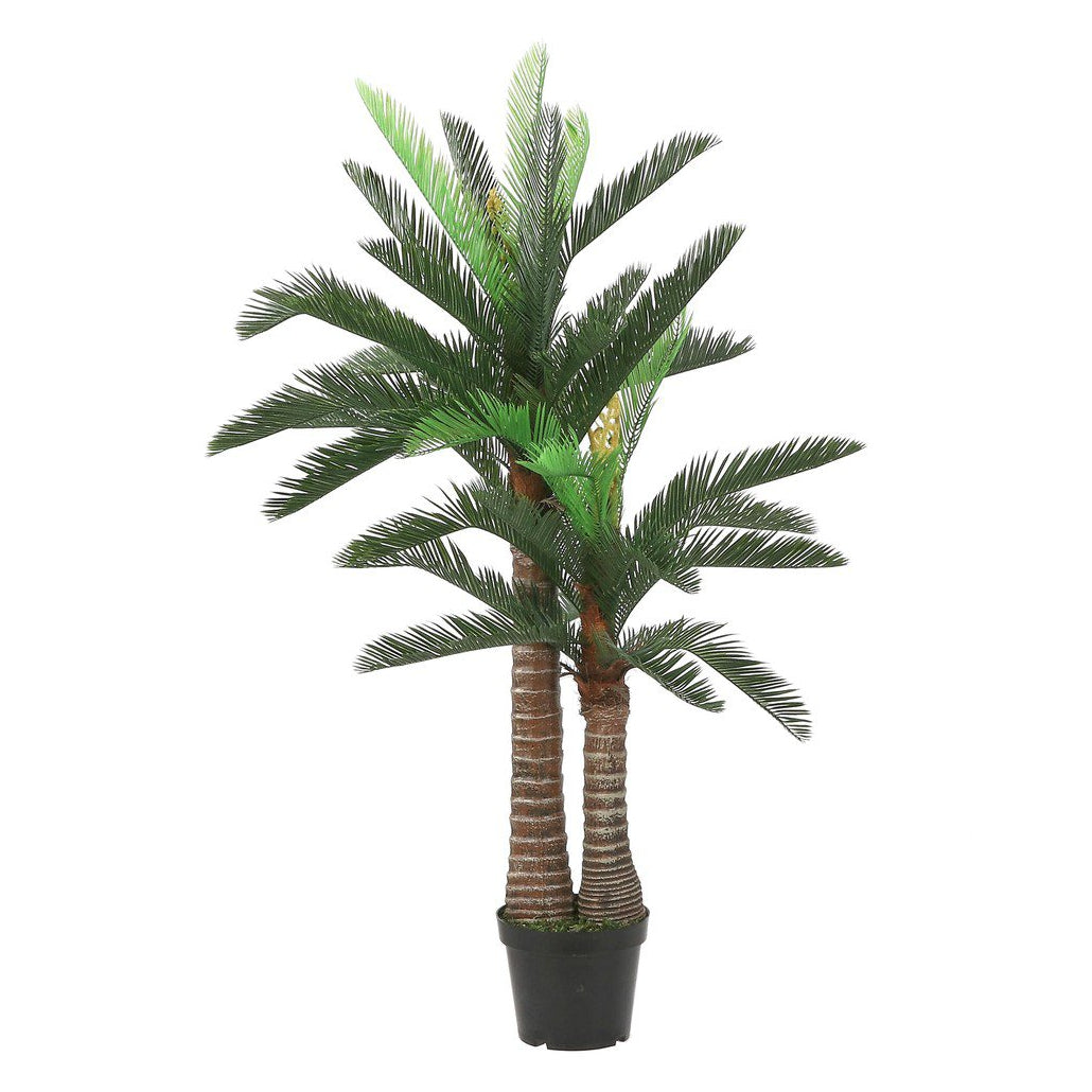 Cycas Palm kunstplant, groen, 150 cm