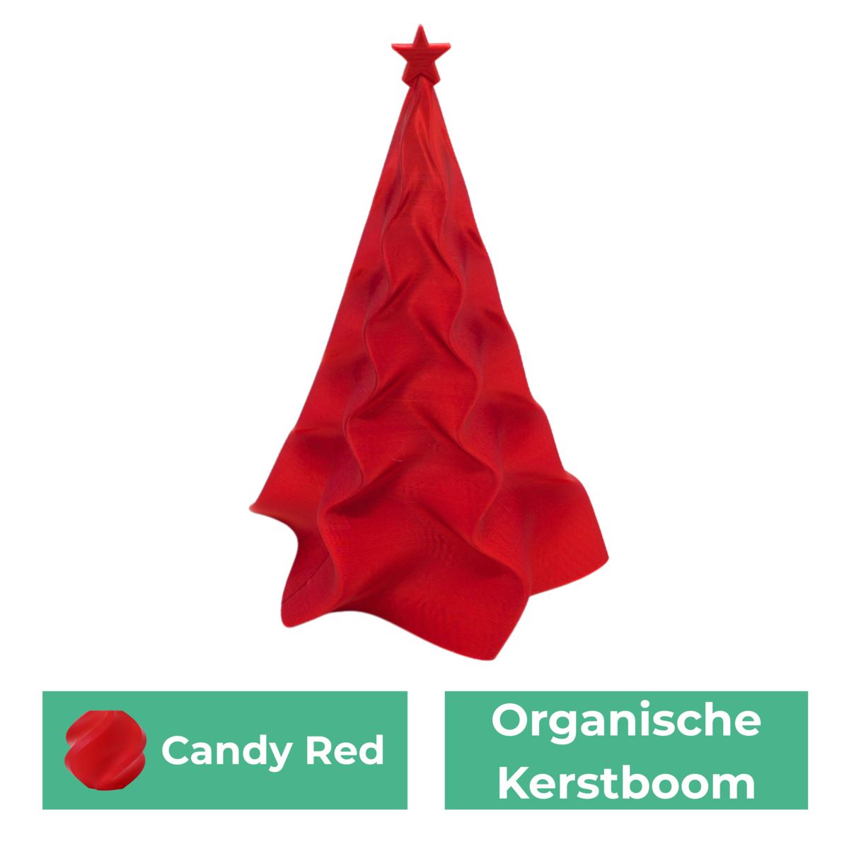 Organische kerstboom, 15 of 20 cm