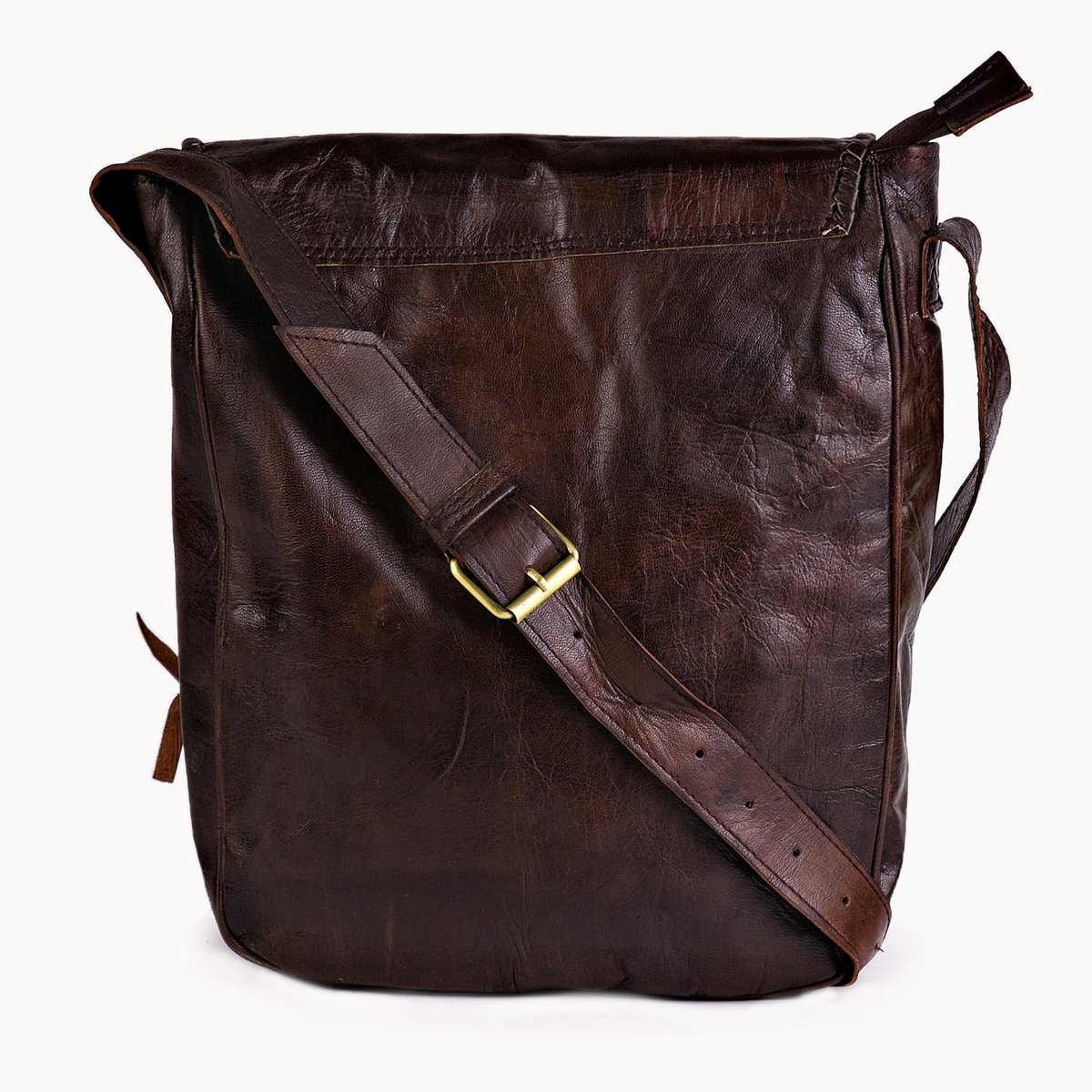 Pandora leren schoudertas, 30 × 9 × 33 cm