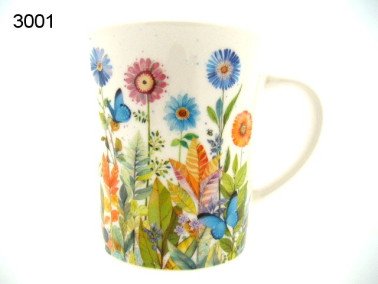 Bloemen mok, 300 ml