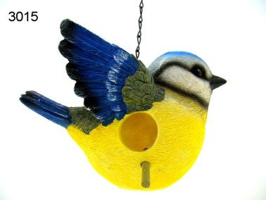Pimpelmees vogelhuisje, 25 x 16 x 17 cm