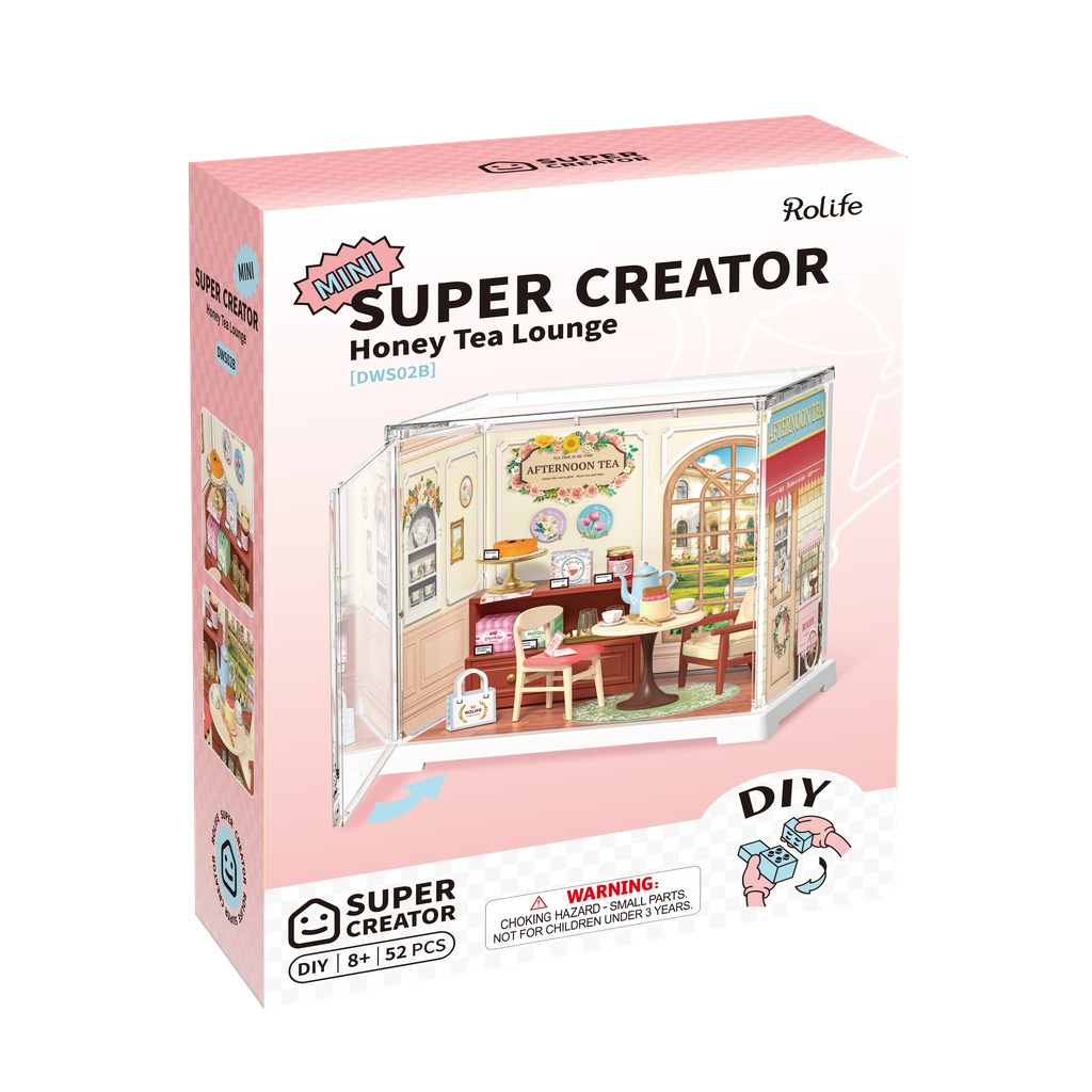Super Honey Tea Lounge, 15,7 × 10,9 × 14,7 cm