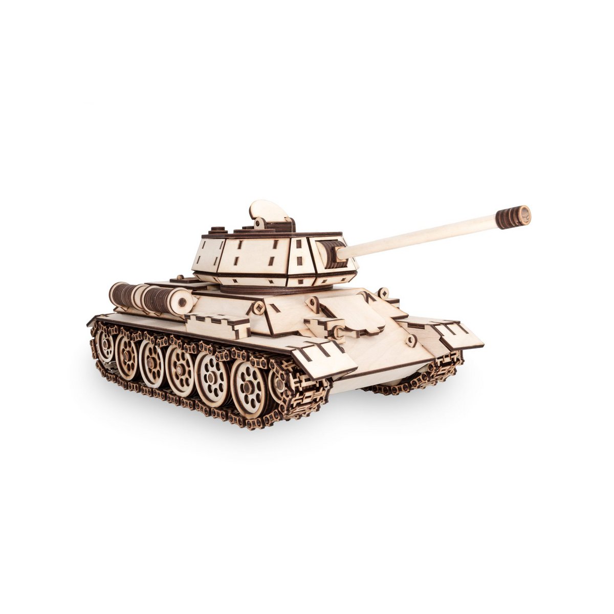 Tank T-34 mechanische puzzel, 49,2 × 20,5 × 19 cm