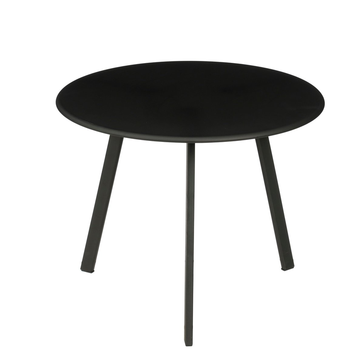 Seattle bijzettafel voor binnen en buiten, zwart, 38 × 38 × 30 cm