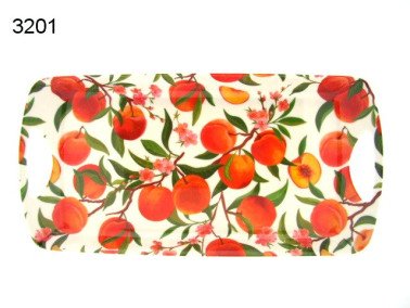 Perzik dienblad, middel