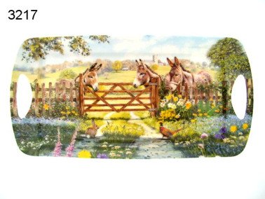 Ezel dienblad, middel