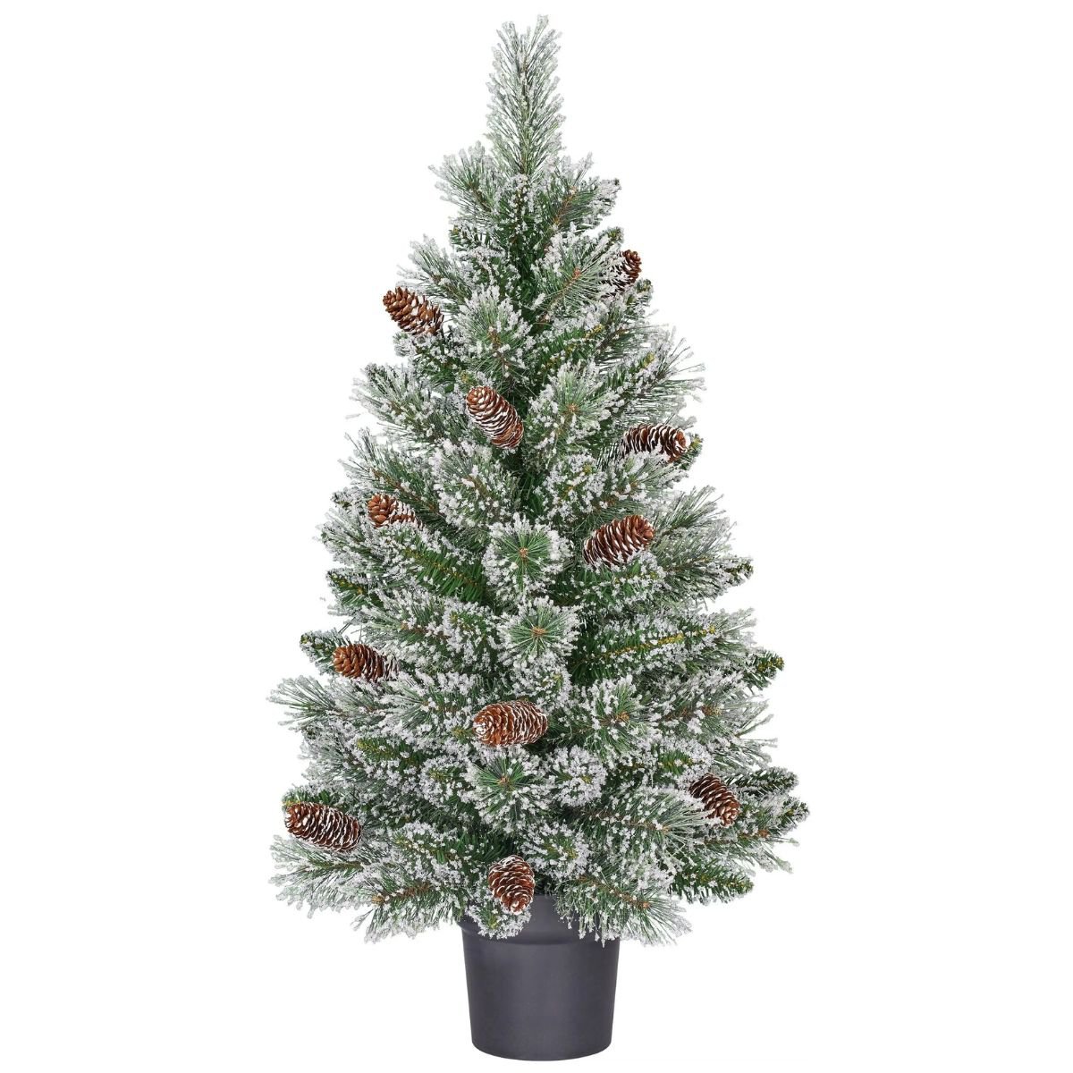 Vandans kunstkerstboom met rijp-effect, 90 cm, Ø 48 cm