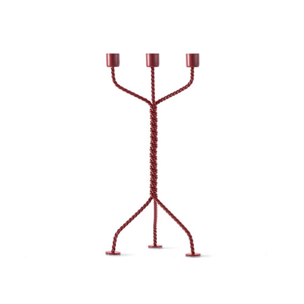 Twisted CandleHolder kandelaar, 17 × 17 × 37 cm