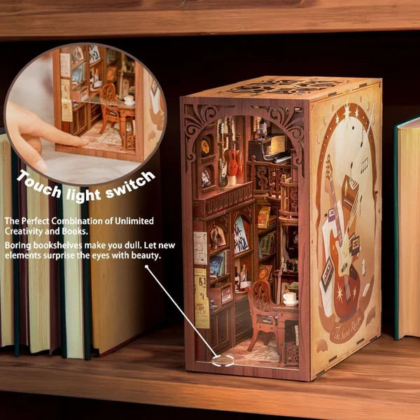 Book nook The Secret Rhythm, 23 cm