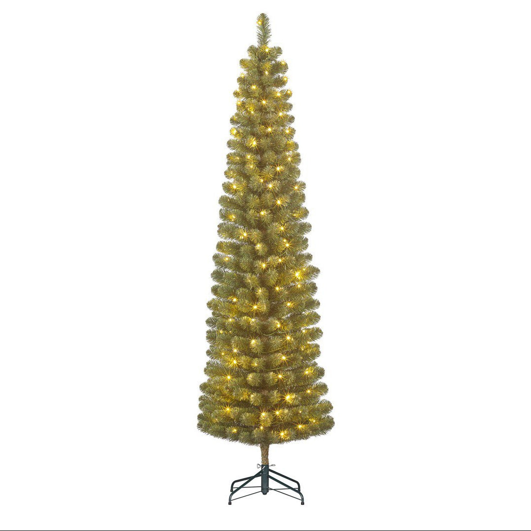 Charlton kunstkerstboom met verlichting, 215 cm, Ø 56 cm