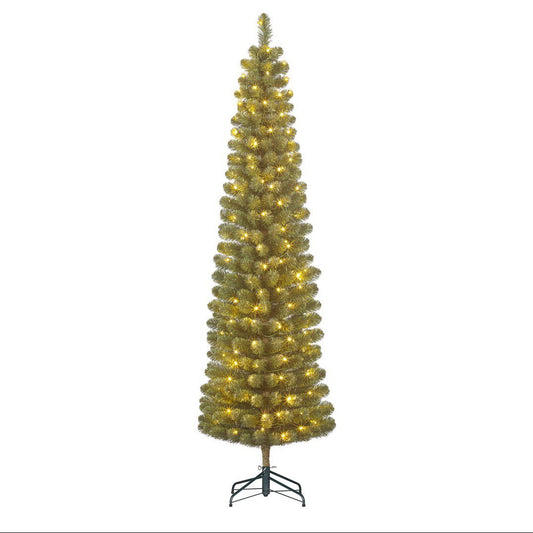 Charlton kunstkerstboom met verlichting, 215 cm, Ø 56 cm