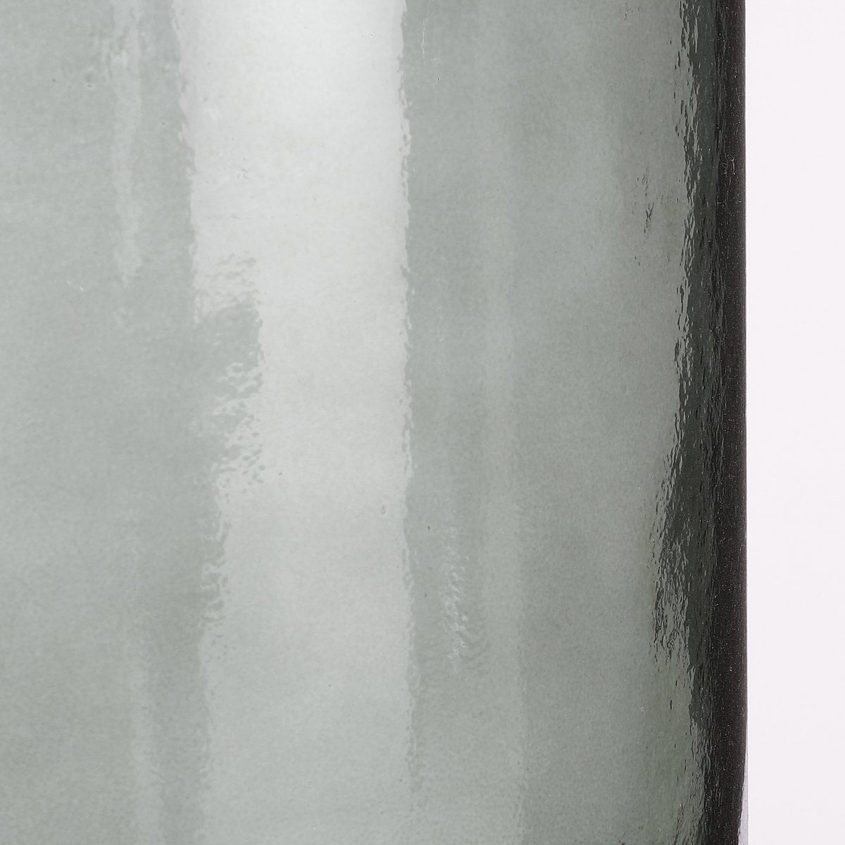 Mica Decorations Guan Flesvaas – Gerecycled Glas Grijsgroen (H26 x Ø21 cm)