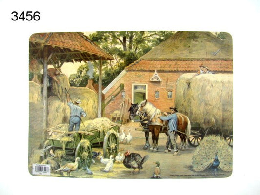 Ot en Sien: de laatste hooivracht placemat
