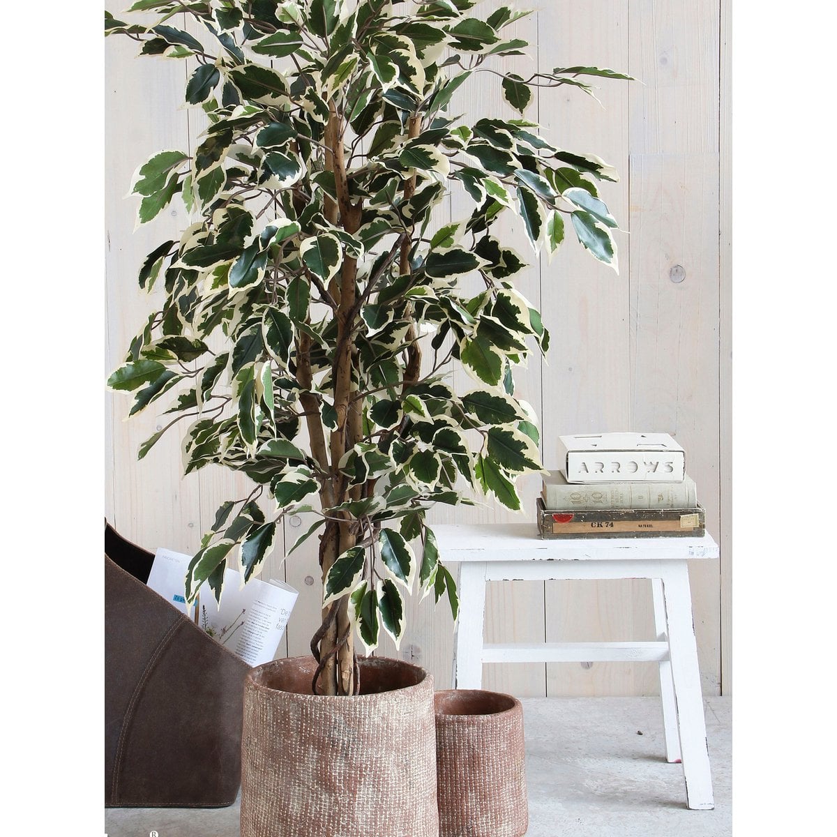 Ficus kunstplant, 110 cm