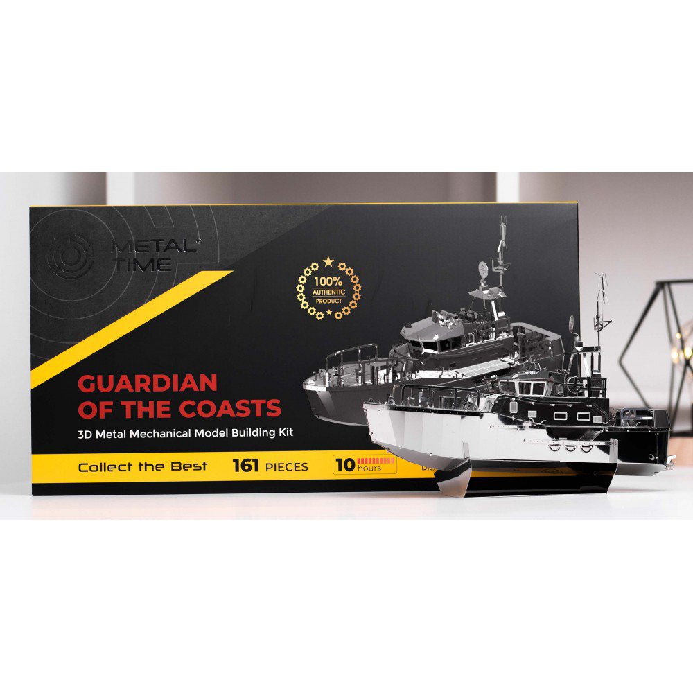 3D metalen bouwpakket Guardian of the Coast vuurtoren 21 cm – 161 onderdelen