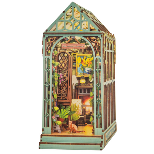 Sunroom book nook, 23,3 × 10 × 19 cm
