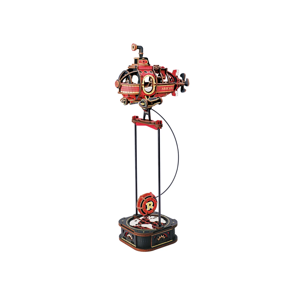 Houten bouwpakket Sea Adventurer, pendulum 36,5 cm