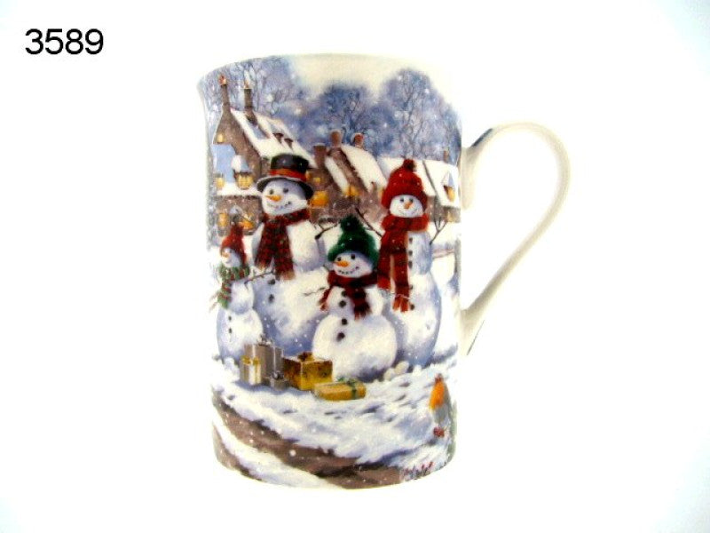 Sneeuwpop mok, 300 ml smal model