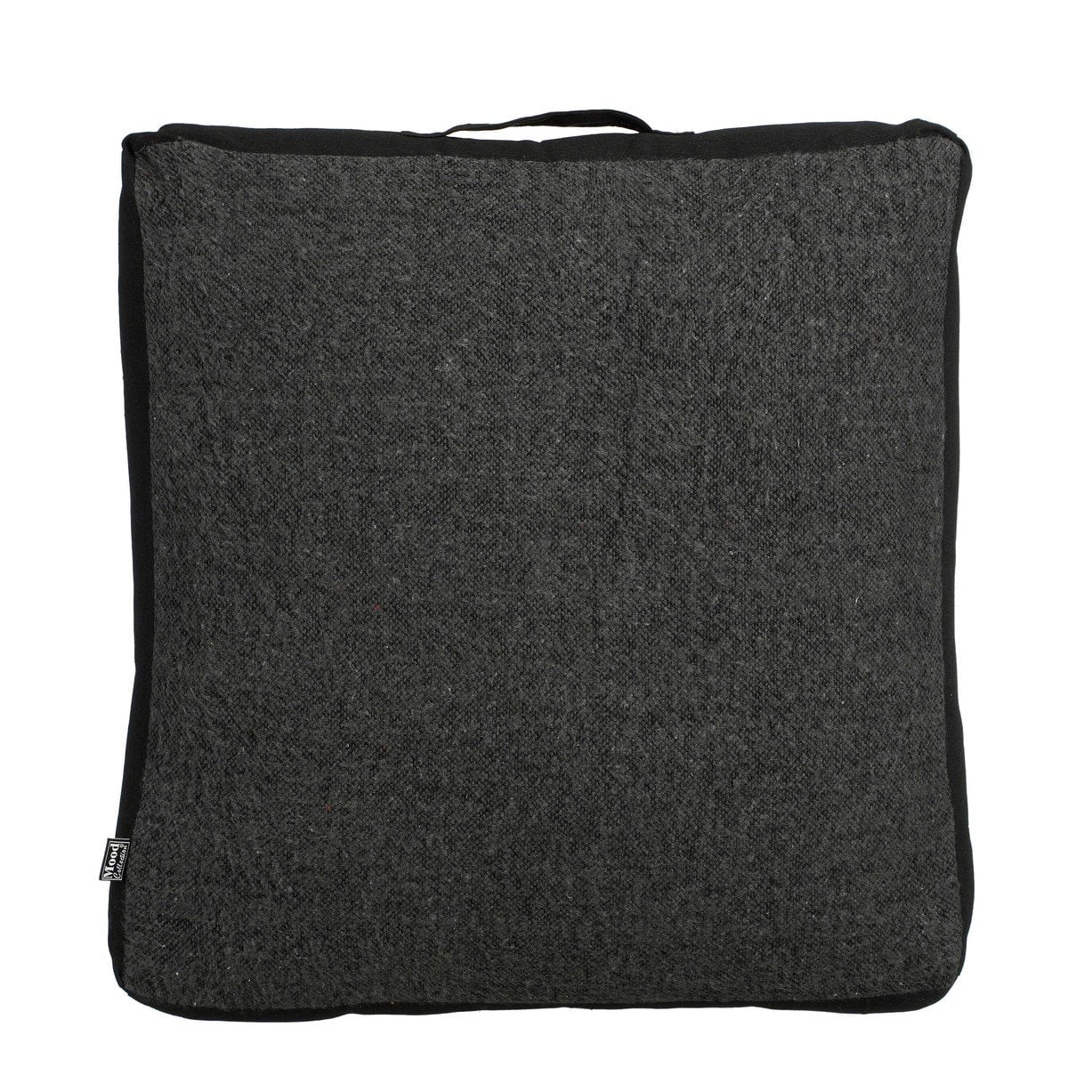 Vloerkussen Chrissy in antraciet, 57 × 57 × 10 cm