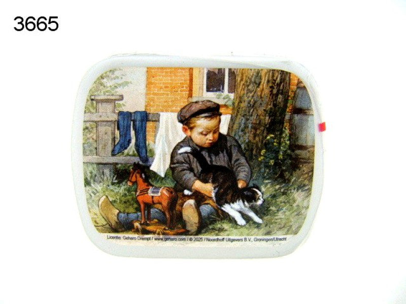 Ot en Sien, wat denkt poes, blikje met pepermunt