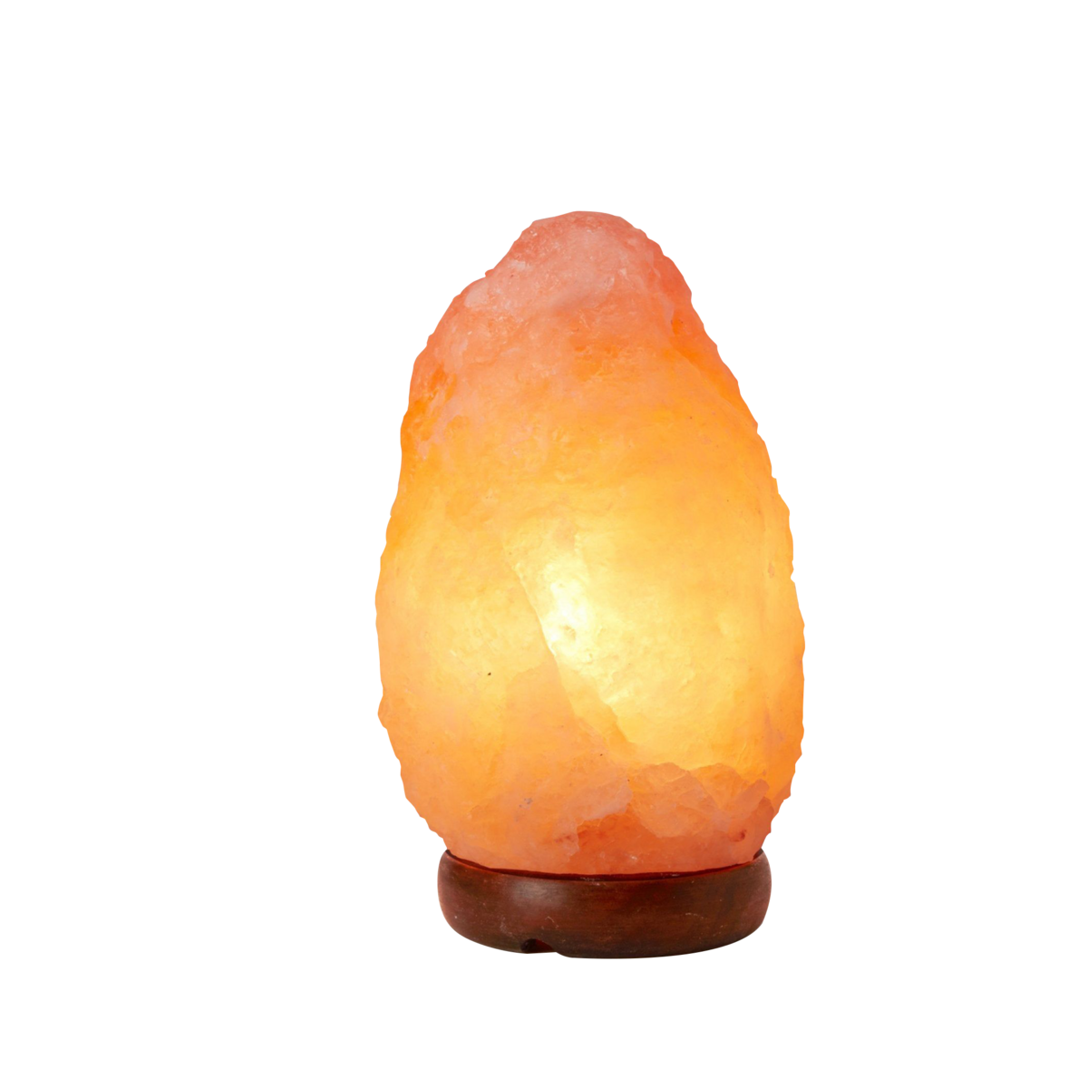 Himalaya zoutlamp natuurlijke vorm 7–9 kg oranje