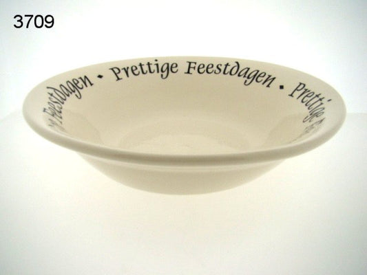 Schaal 'Prettige Feestdagen'