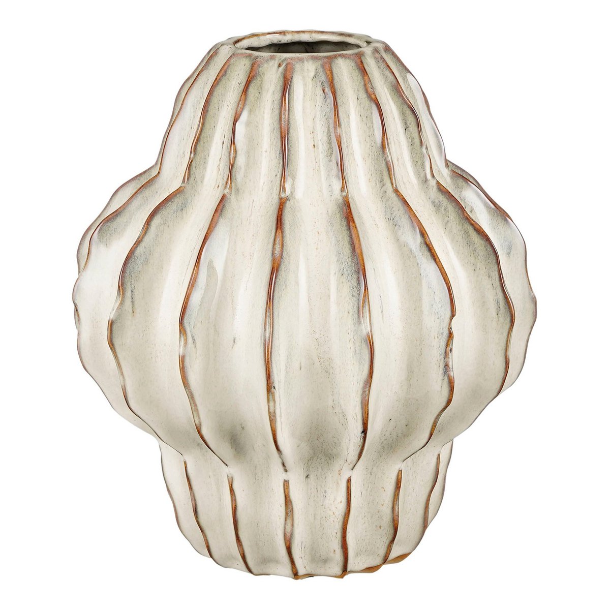 Vaas Altea off-white keramiek, 28 x 24,5 cm