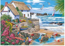 Seaspray Cottages legpuzzel, 500 XL stukjes