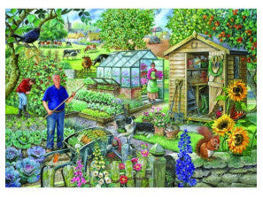 At the Allotment puzzel 1000 stukjes 68x49 cm