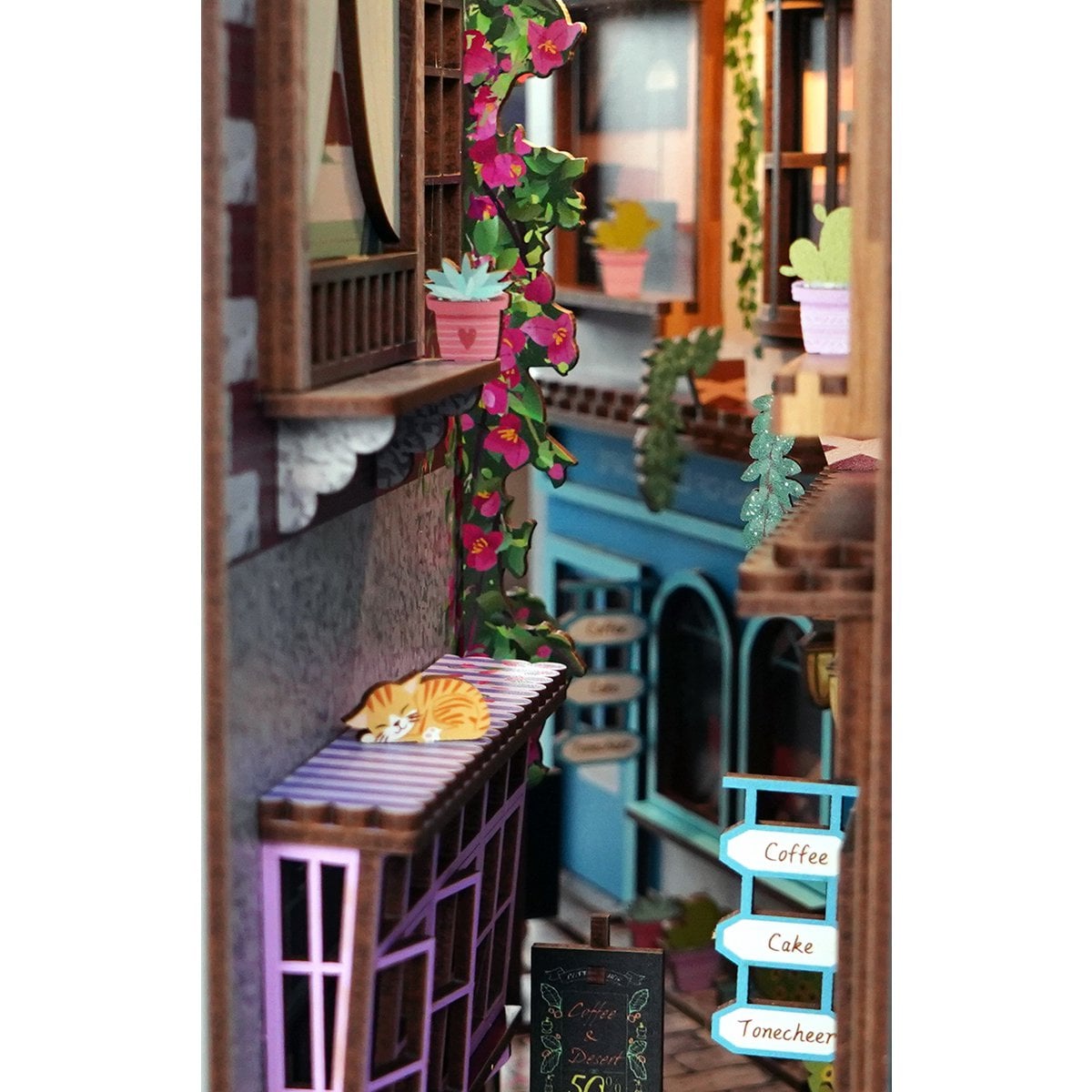 DIY book nook Island of love, 24,5 cm