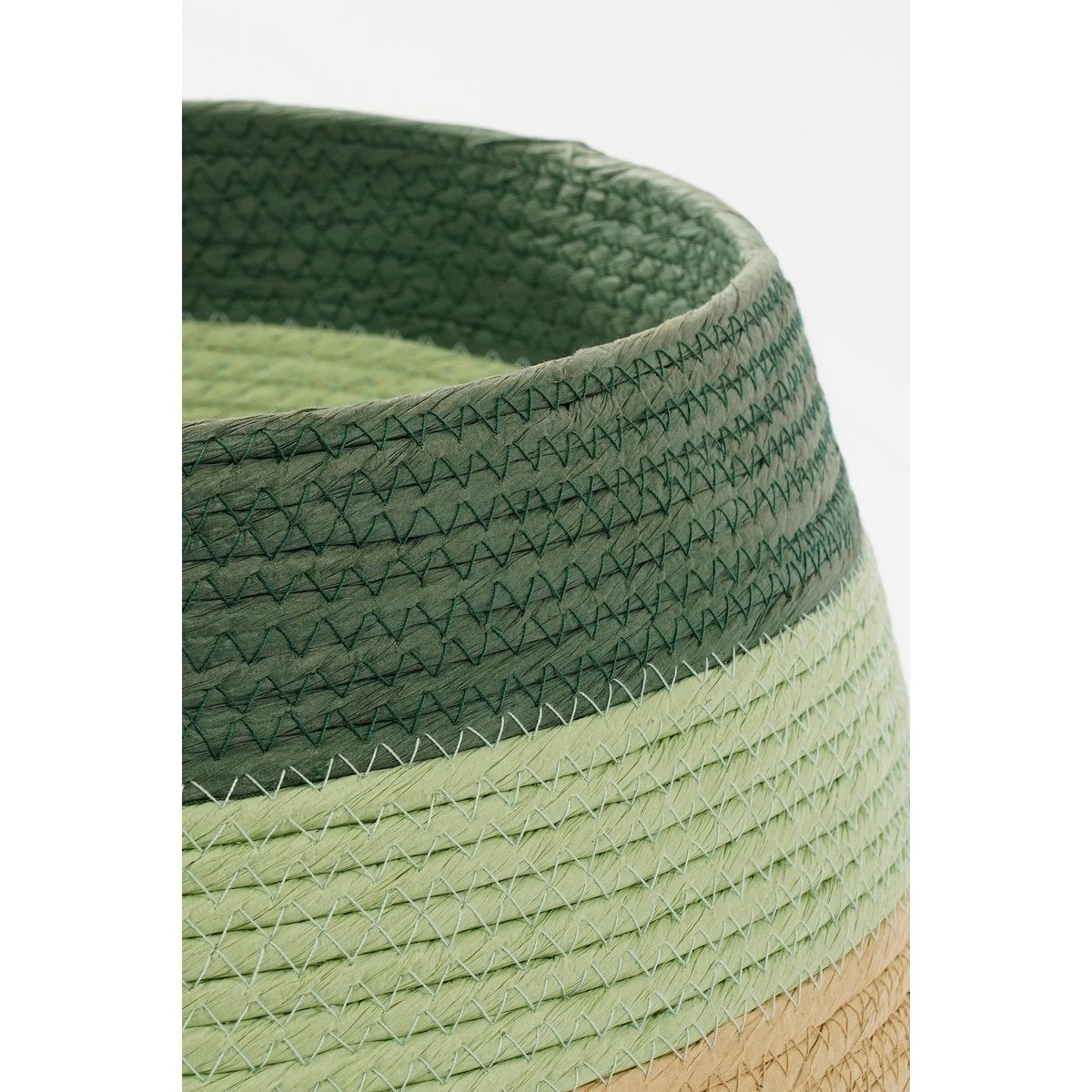 Kerstboomrok met groene strepen, H26 × Ø58 cm