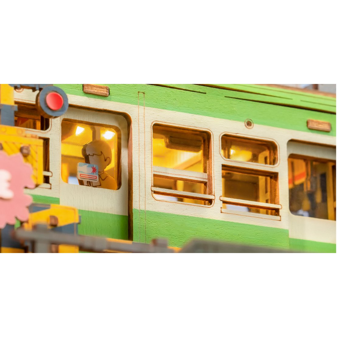 DIY 3D houten model Sakura Journey 23,2 x 14 x 16,7 cm