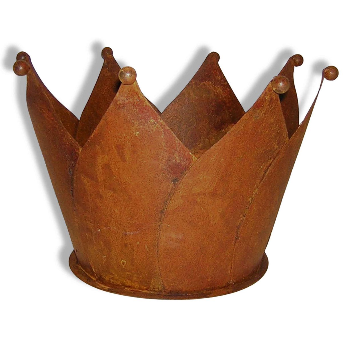 Roestkroon voor planten en decoratie, 20 x 36 cm