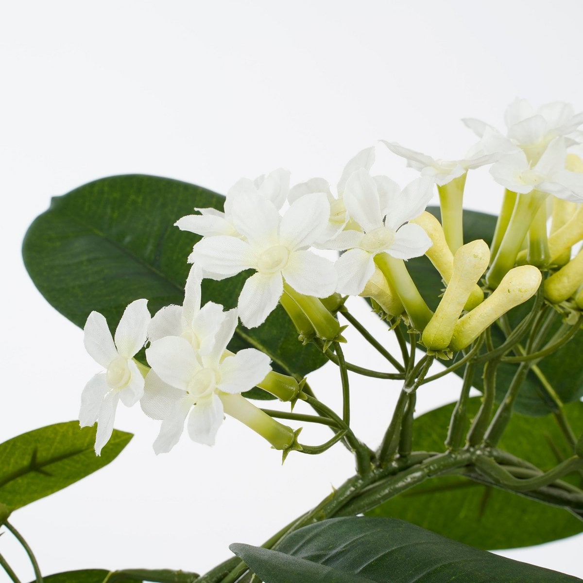 Stephanotis kunstplant wit, 50 cm